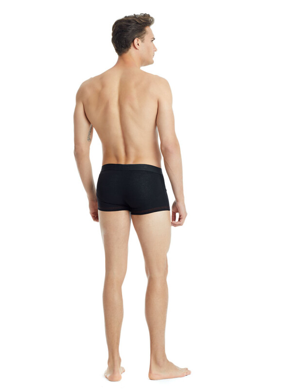 9758 Erkek Boxer - Siyah - 5