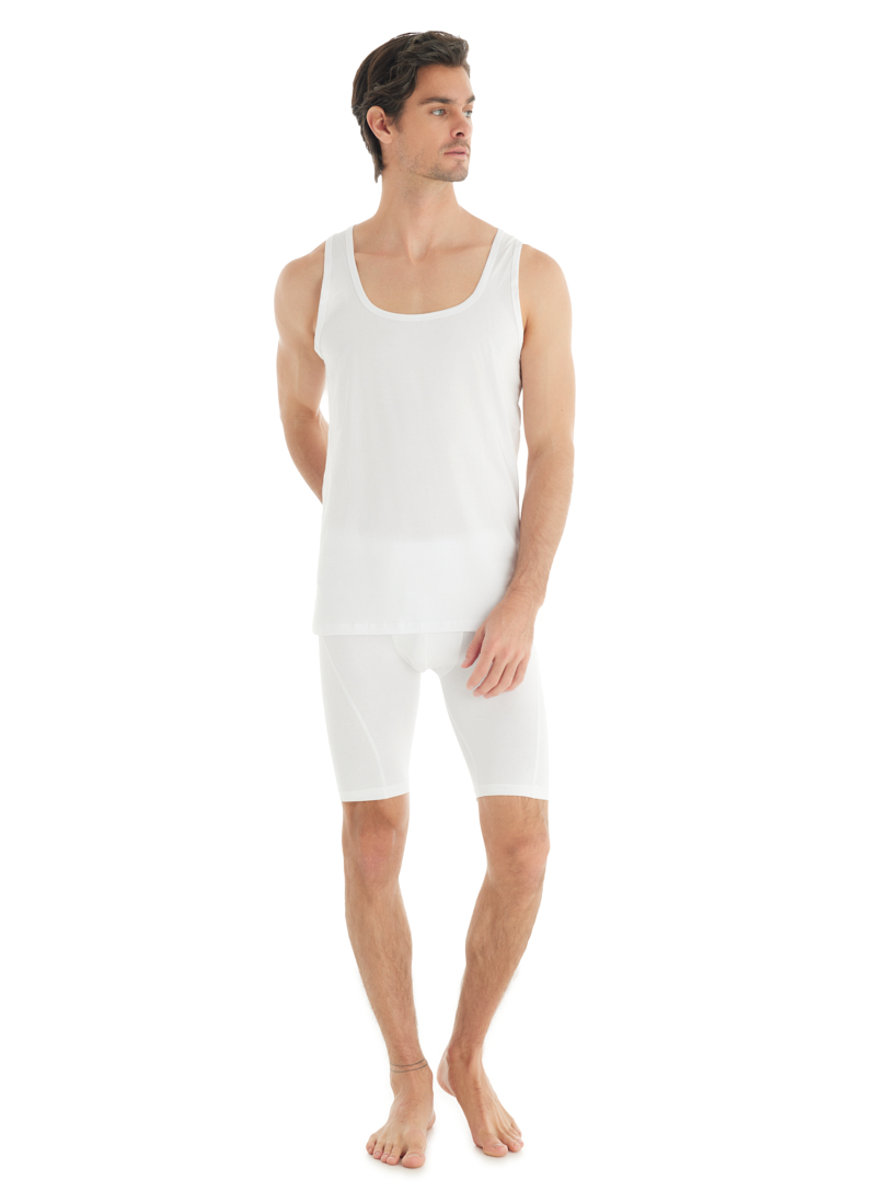 Erkek Atlet Aura 9504 - Beyaz - Blackspade (1)