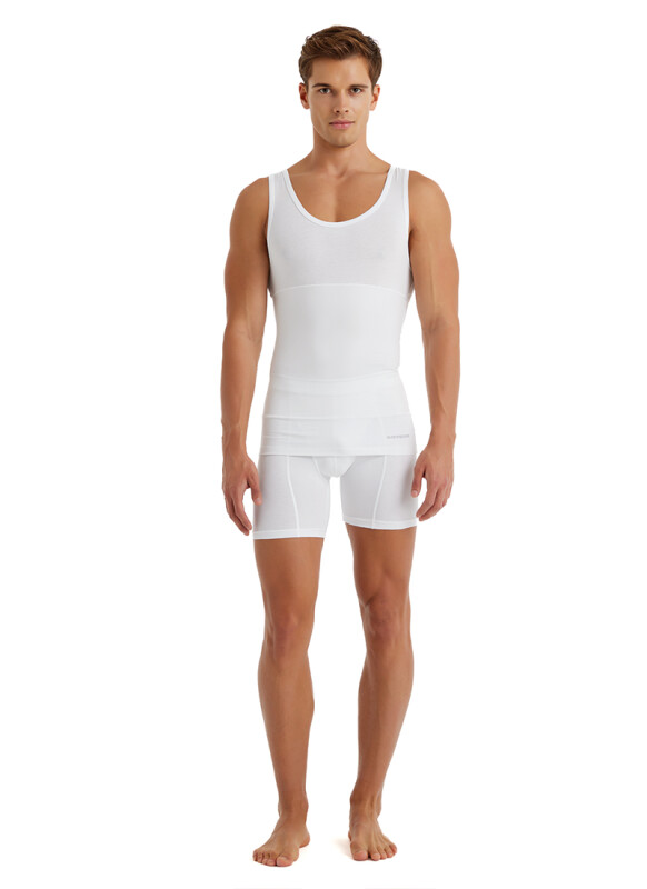 Erkek Korse Atlet 9209 - Beyaz - 3