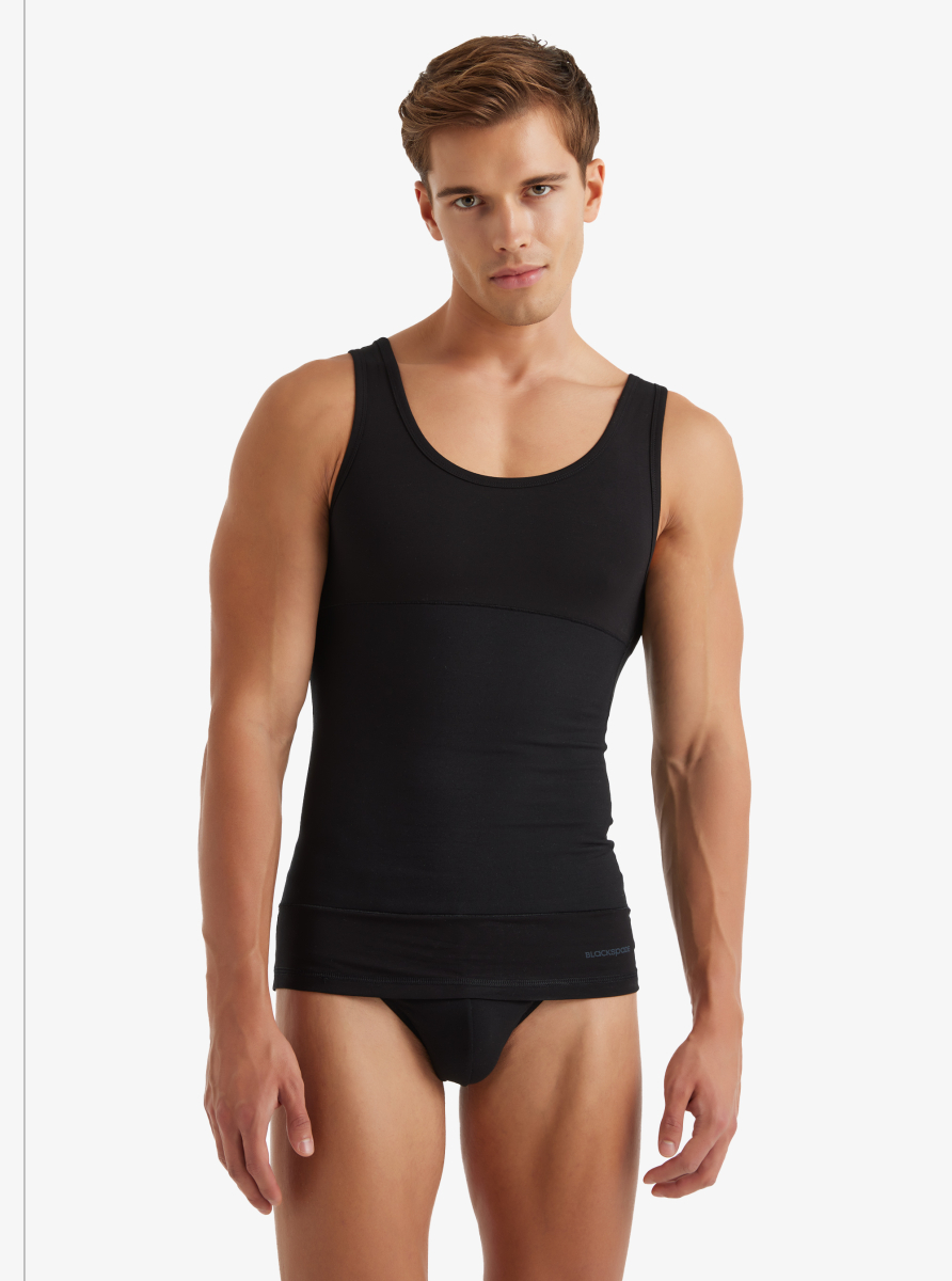 Erkek Korse Atlet 9209 - Siyah - 1