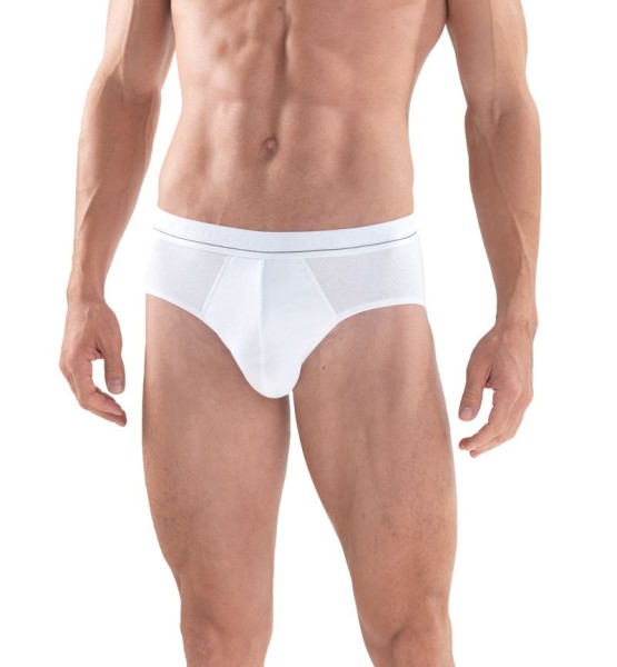 Classic Rib Erkek Slip Külot 9350 - Beyaz - 1