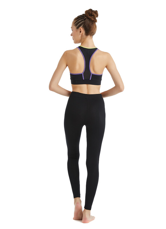 Kadın Tayt 80027 - Siyah - 4