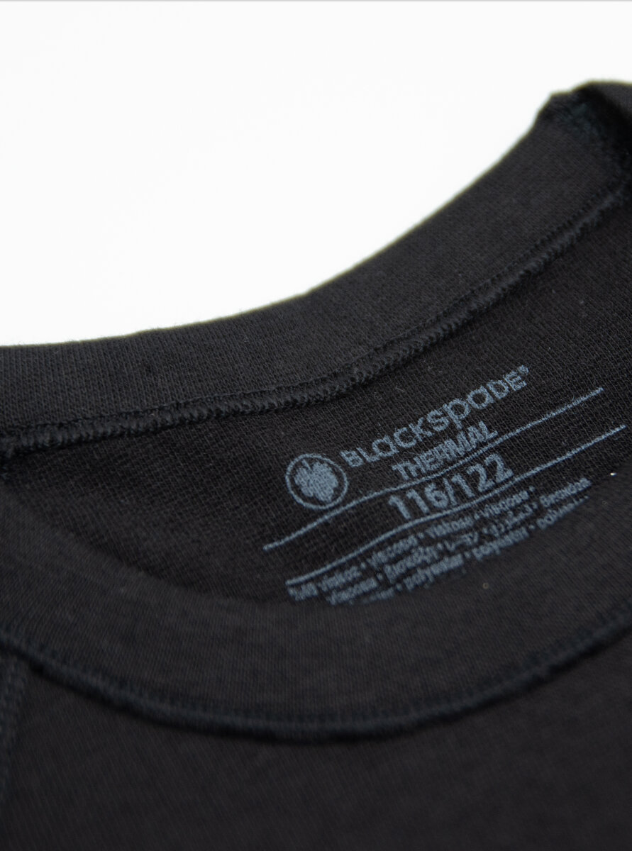 Çocuk Termal Tişört 2. Seviye 9265 - Siyah - 2