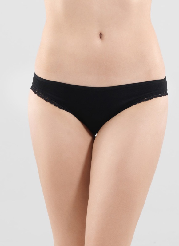 Kadın Slip Külot Comfort Elegance 1362 - Siyah - 1