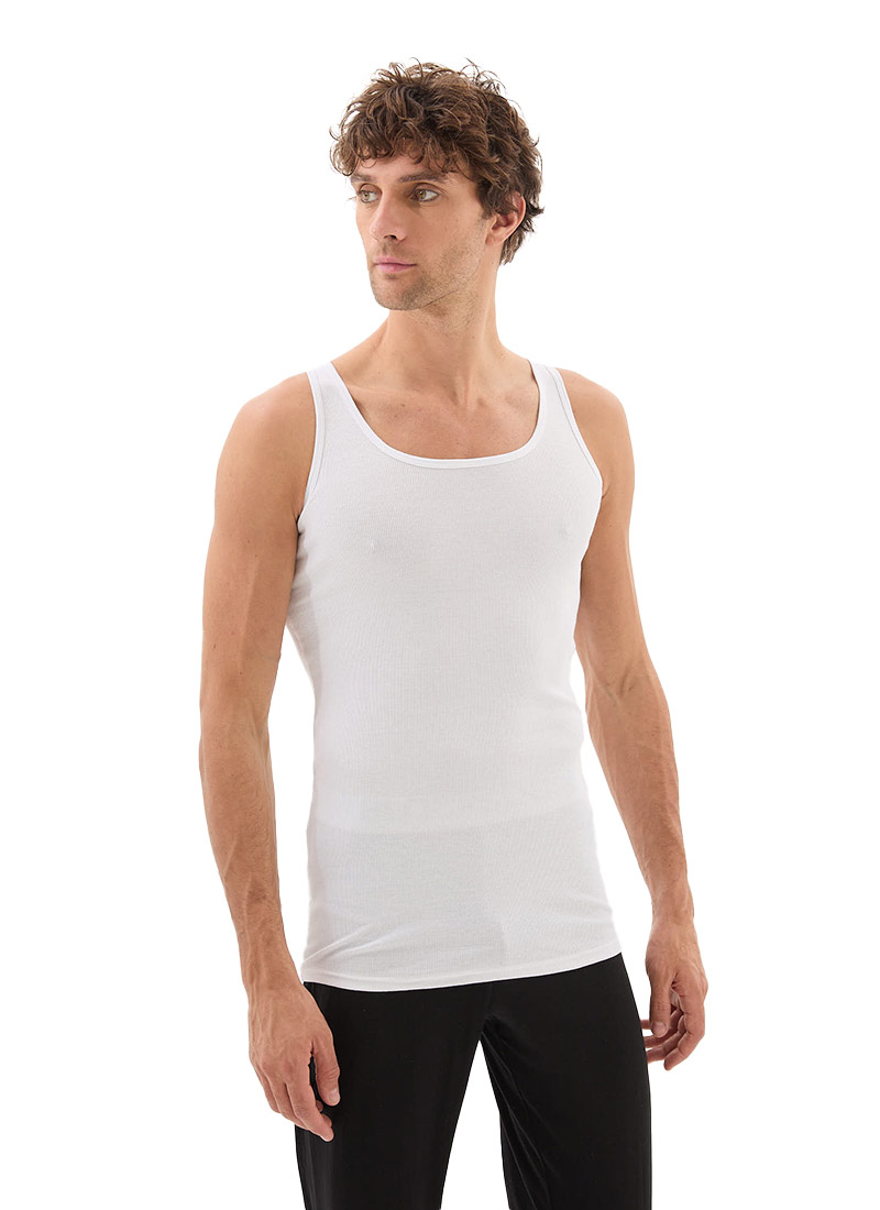 Erkek Atlet Kaşkorse 9341 - Beyaz - 3