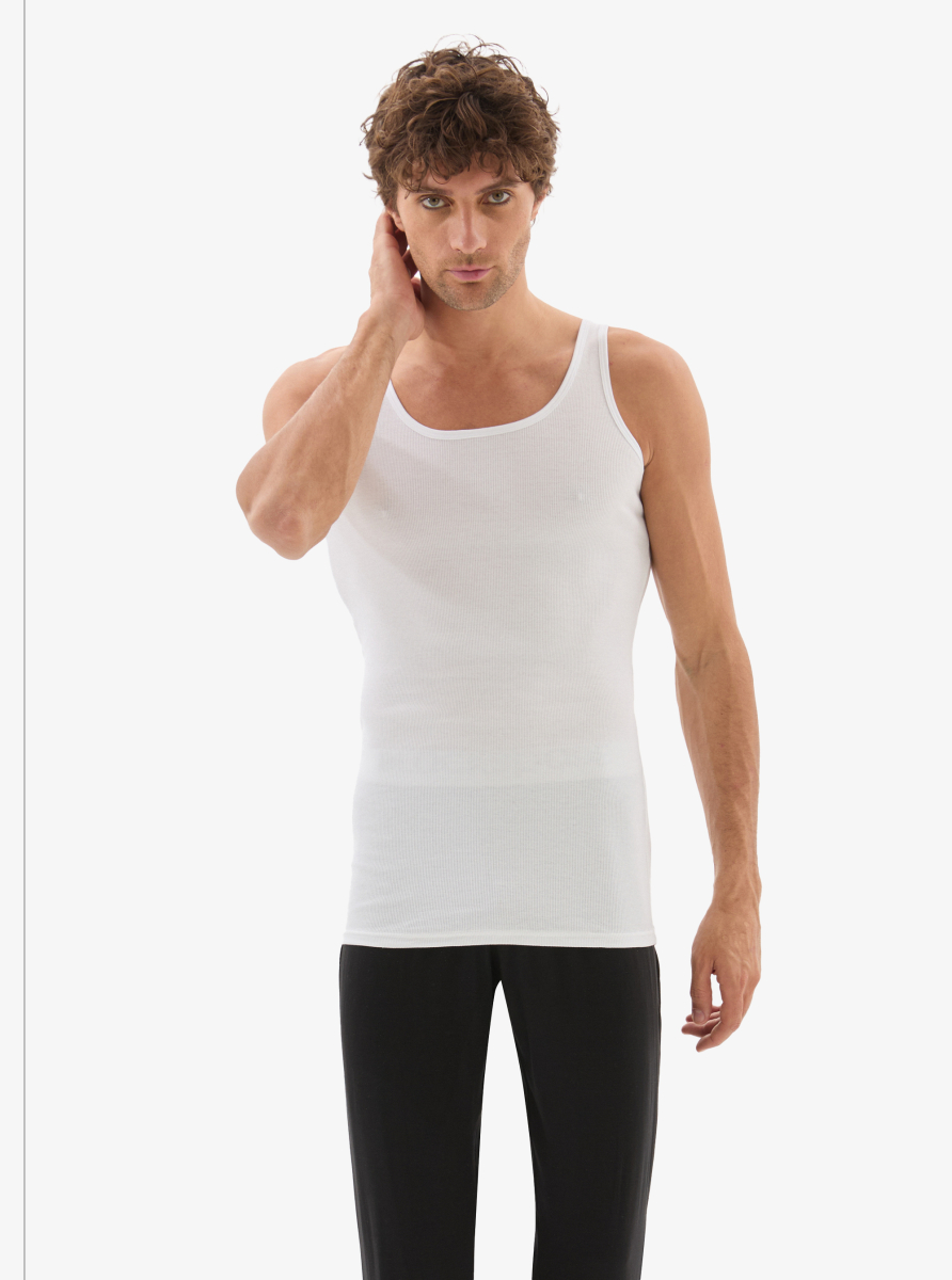 Erkek Atlet Kaşkorse 9341 - Beyaz - Blackspade