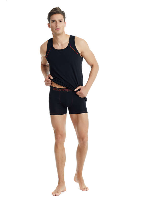 Erkek Atlet 9754 - Siyah - 2
