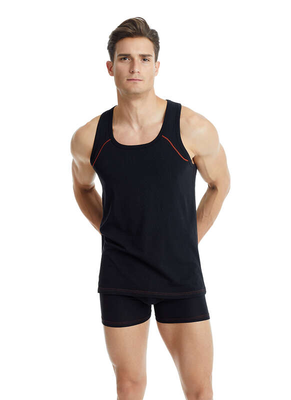 Erkek Atlet 9754 - Siyah - 1