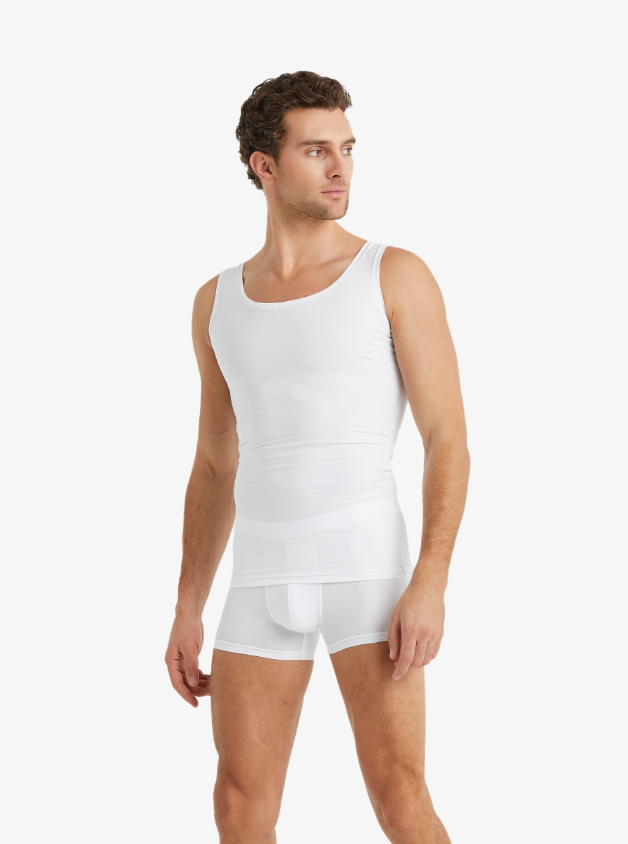 Erkek Korse Atlet 9228 - Beyaz - 2