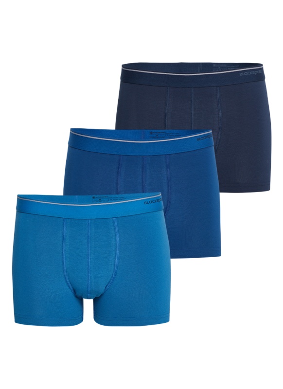 Erkek Boxer 3'lü Paket Tender Cotton 9670 - Lacivert Mavi Denim - 1