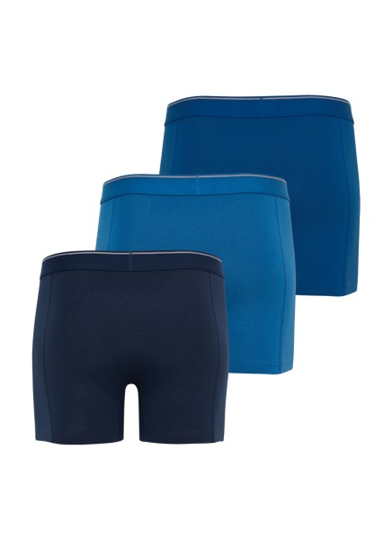 Erkek Boxer 3'lü Paket Tender Cotton 9673 - Lacivert Mavi Denim - 2