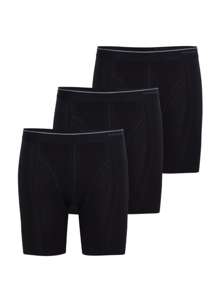 Erkek Boxer 3'lü Paket Tender Cotton 9683 - Siyah - Blackspade