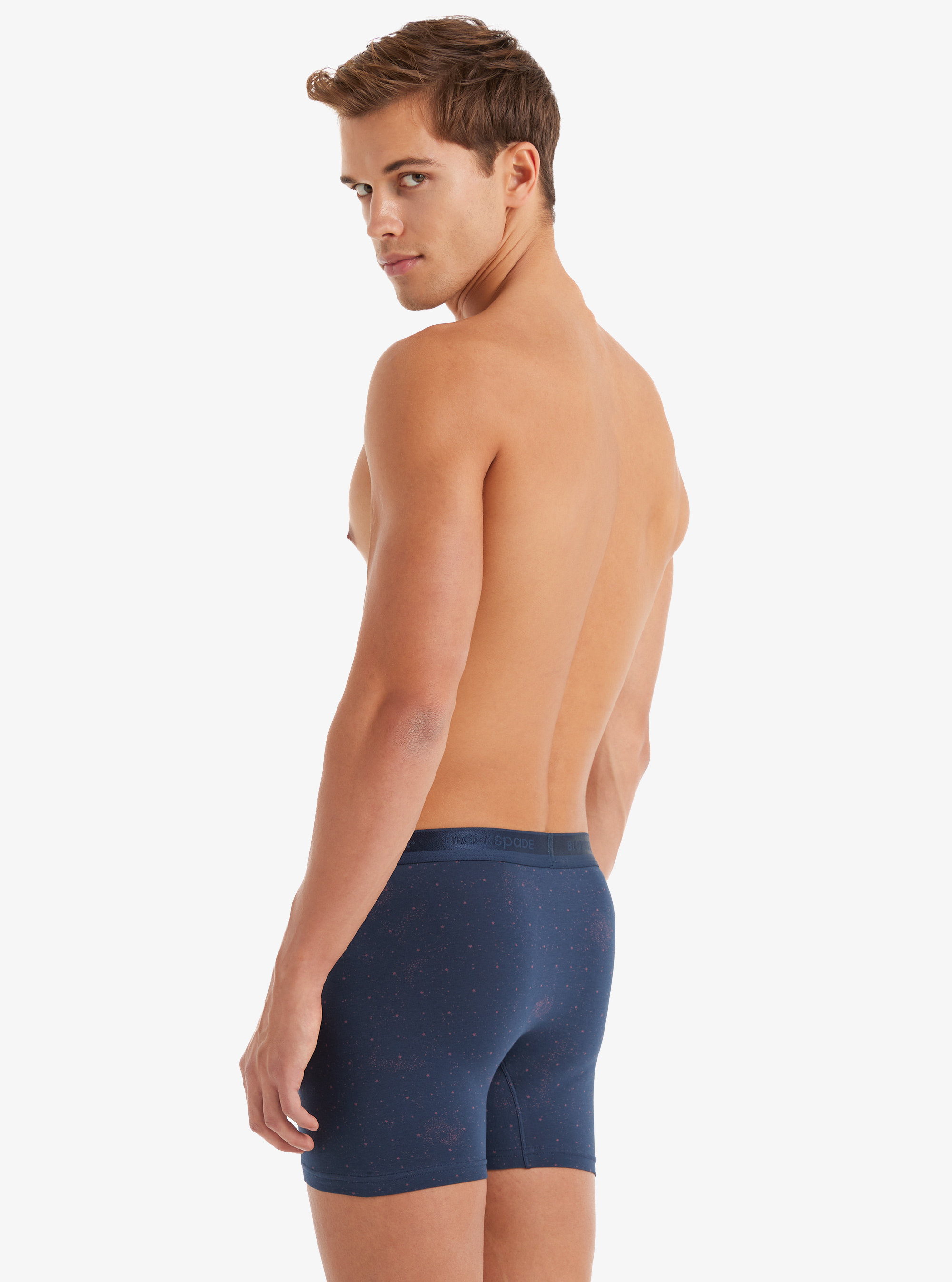 Erkek Boxer 40642 - Lacivert - Blackspade (1)