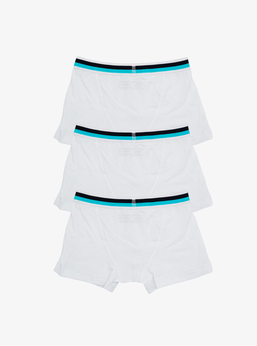 Erkek Çocuk Boxer 3'lü Paket 9395 - Beyaz - 3