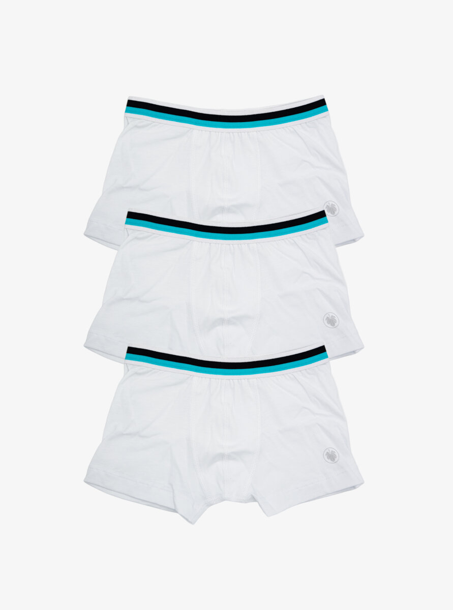 Erkek Çocuk Boxer 3'lü Paket 9395 - Beyaz - 1