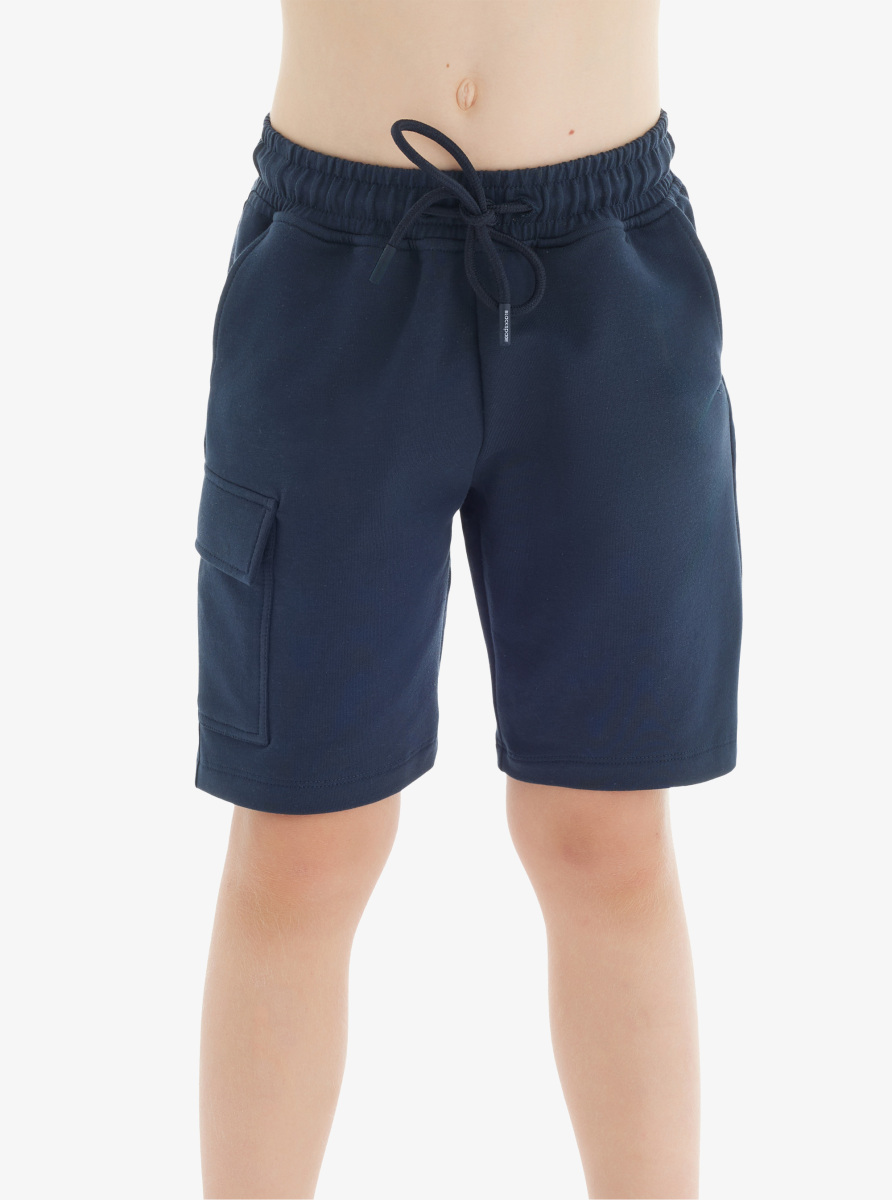 Erkek Çocuk Şort 40748 - Lacivert - Blackspade