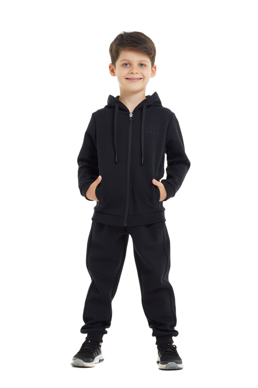 Erkek Çocuk Sweatshirt 80007 - Siyah - 2