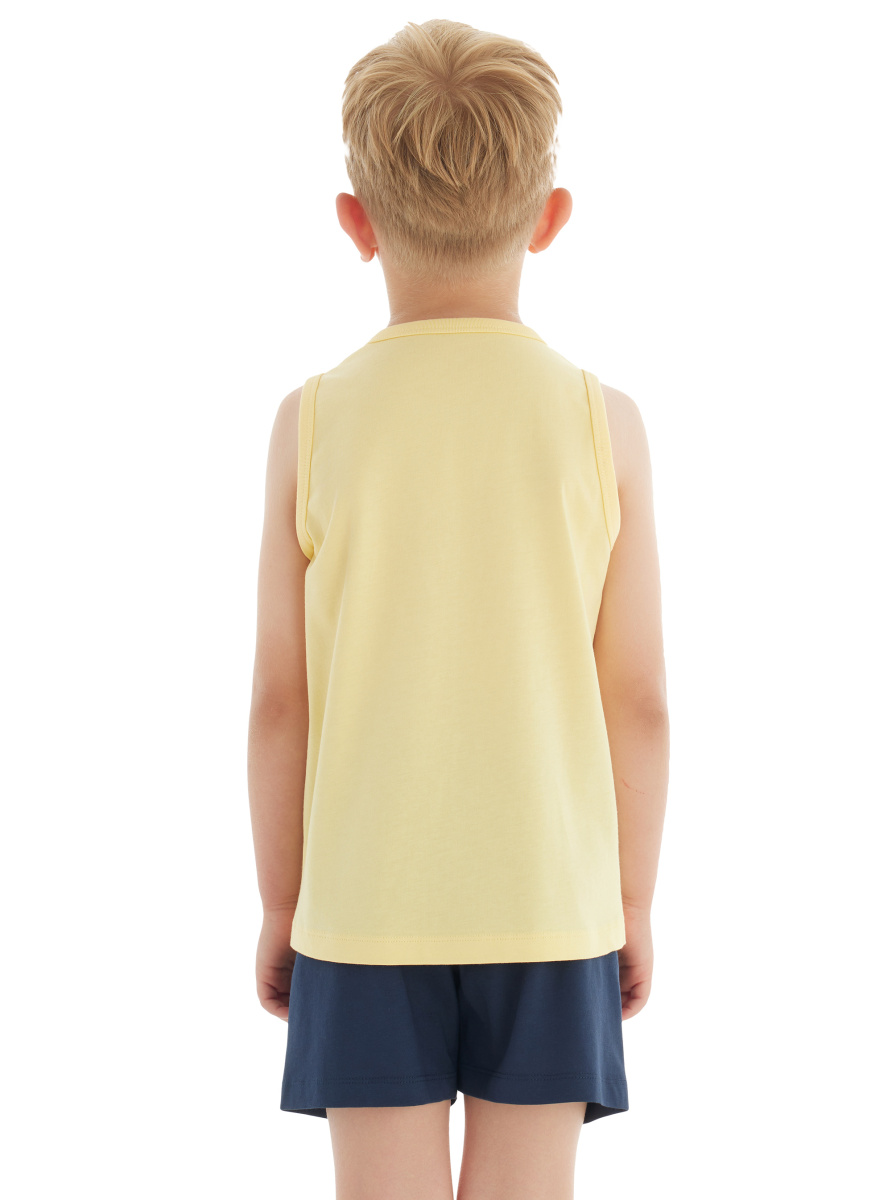 Erkek Çocuk T-Shirt 40751 - Açık Sarı - Blackspade (1)