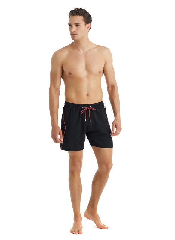 Erkek Deniz Şortu 10010 - Siyah - 4