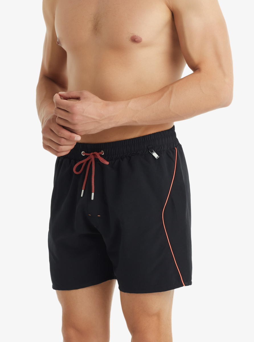 Erkek Deniz Şortu 10010 - Siyah - 1