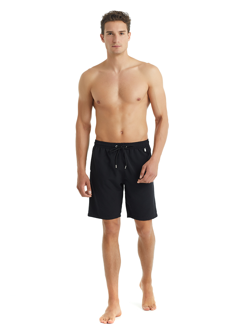 Erkek Deniz Şortu 10011 - Siyah - 1