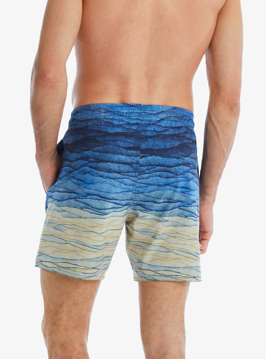 Erkek Deniz Şortu 10609 - Desenli - 2