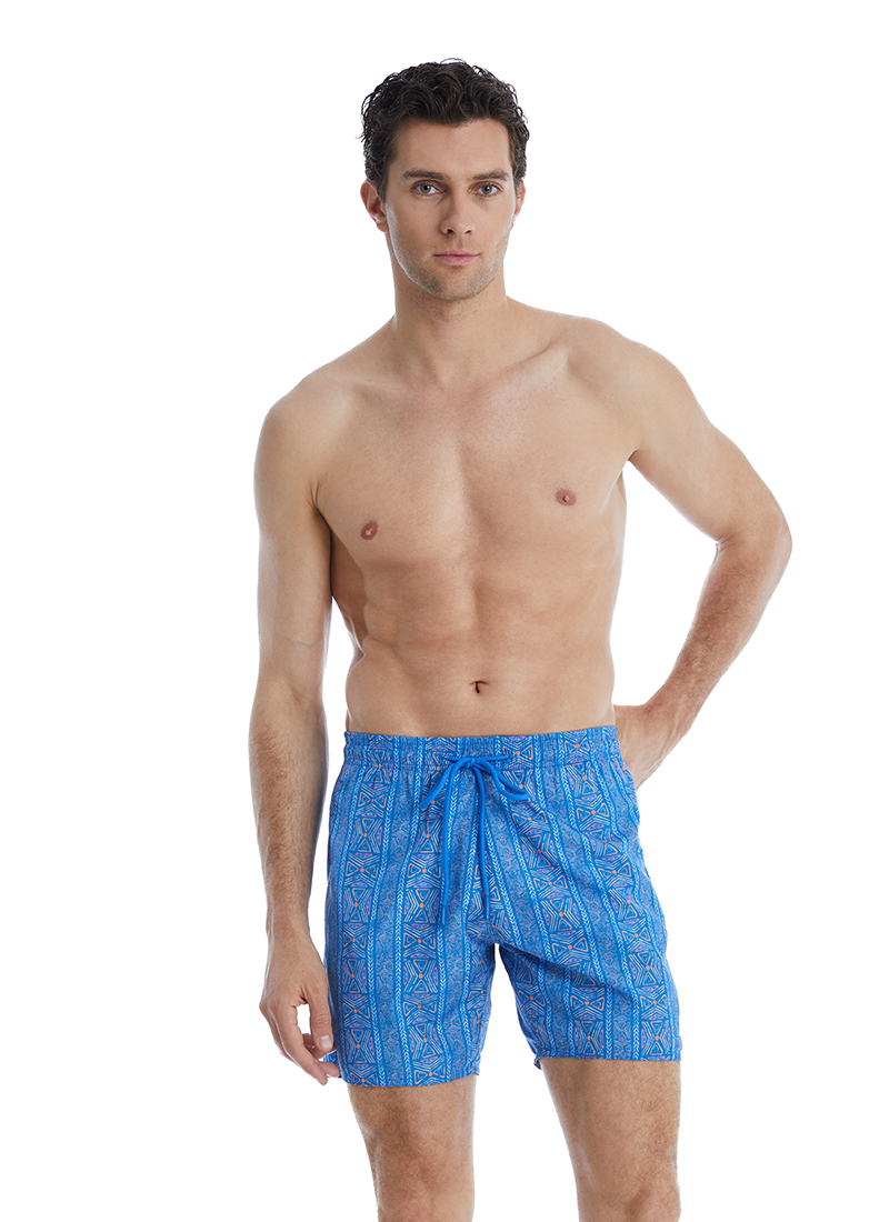 Erkek Deniz Şortu 10611 - Desenli - 7