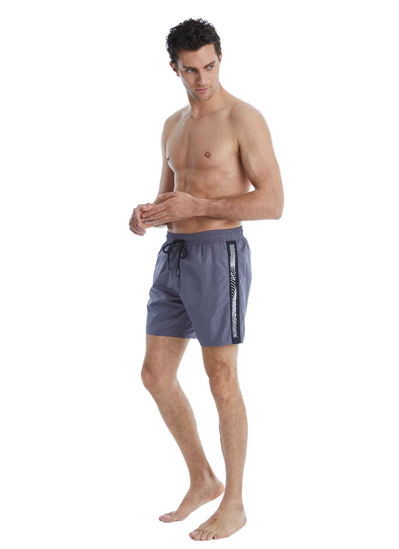 Erkek Deniz Şortu 10618 - Gri - 6