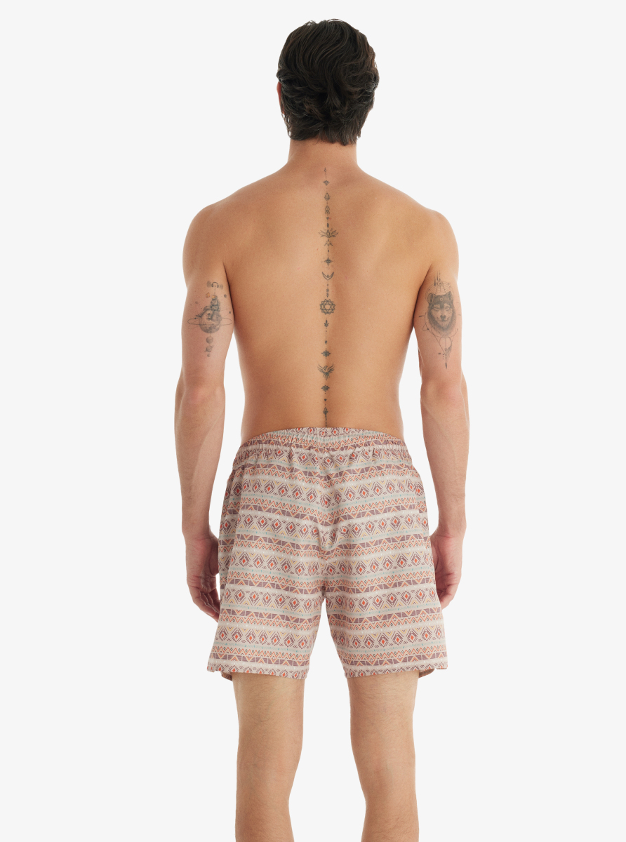 Erkek Deniz Şortu 10760 - Desenli - Blackspade (1)