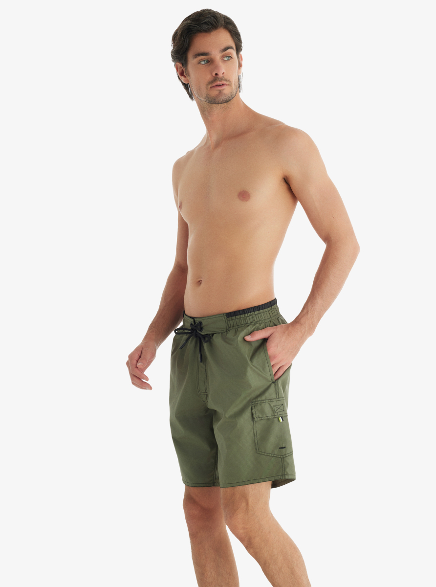 Erkek Deniz Şortu 10763 - Haki - 3