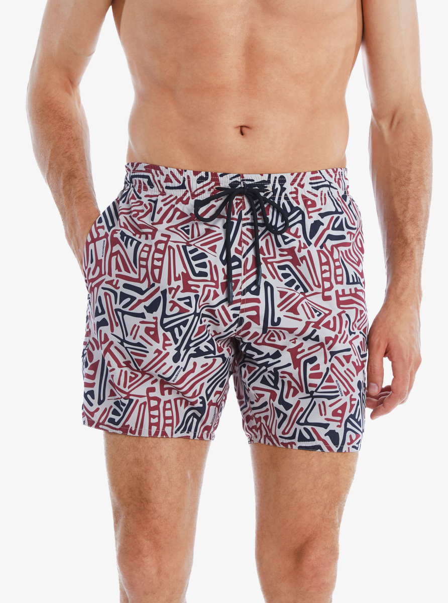 Erkek Deniz Şortu 10610 - Desenli - 1