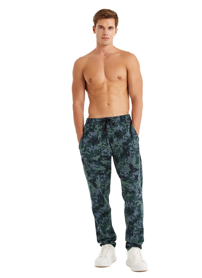 Erkek Eşofman Altı 40629 - Desenli - Blackspade