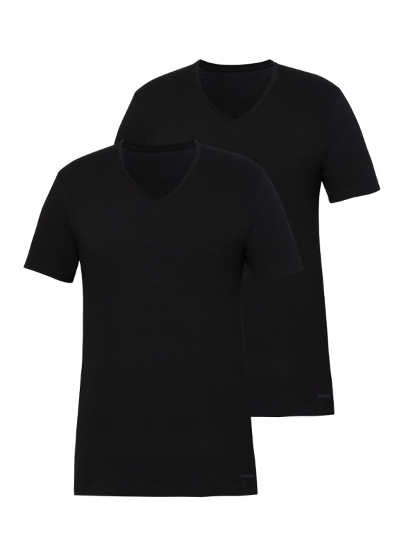 Erkek Fanila 2'li Paket Tender Cotton 9671 - Siyah - 1