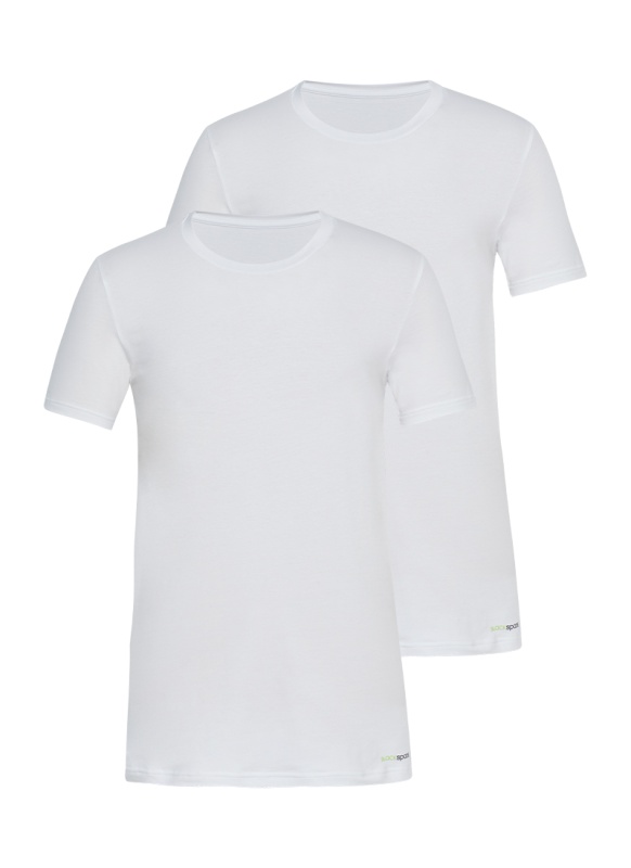Erkek Fanila 2'li Paket Tender Cotton 9675 - Beyaz - 1