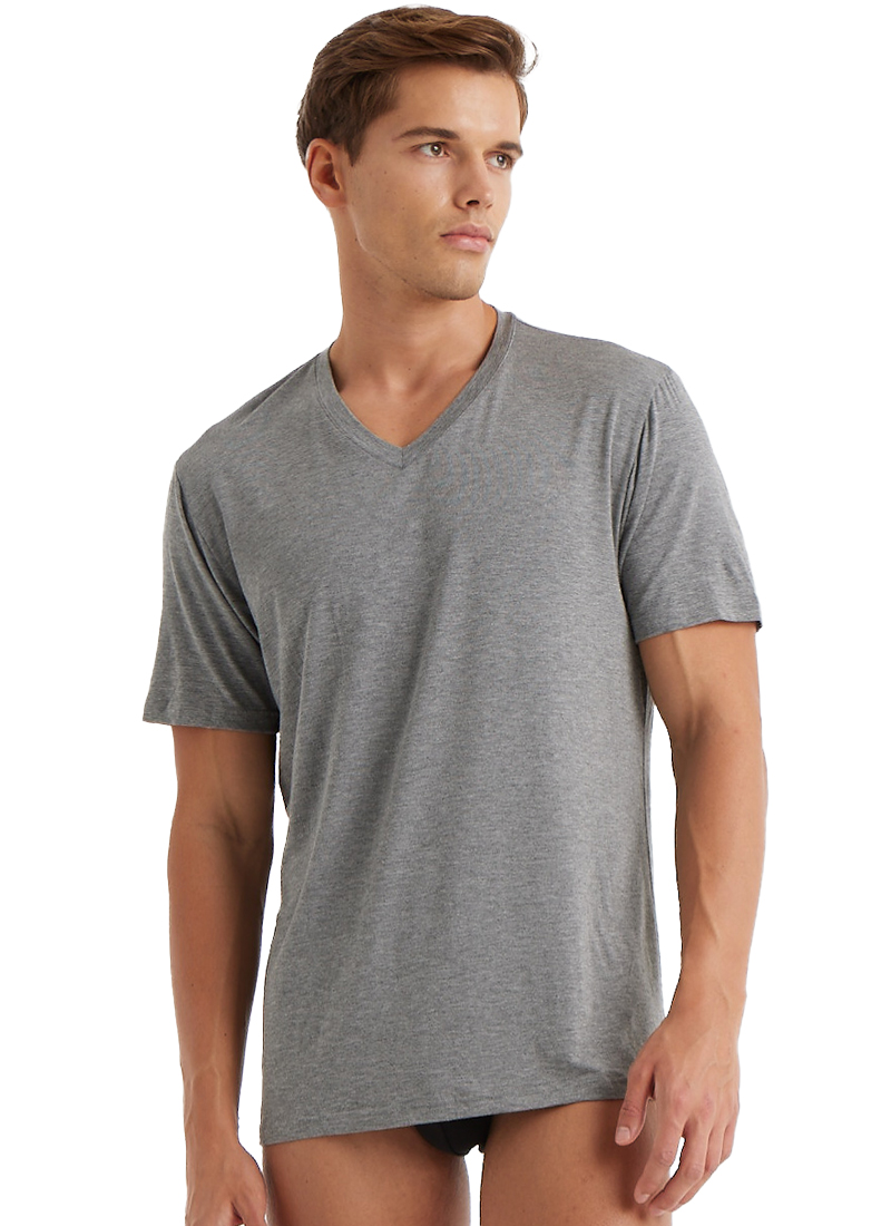 Erkek Fanila Silver 9308 - Gri Melanj - Blackspade (1)