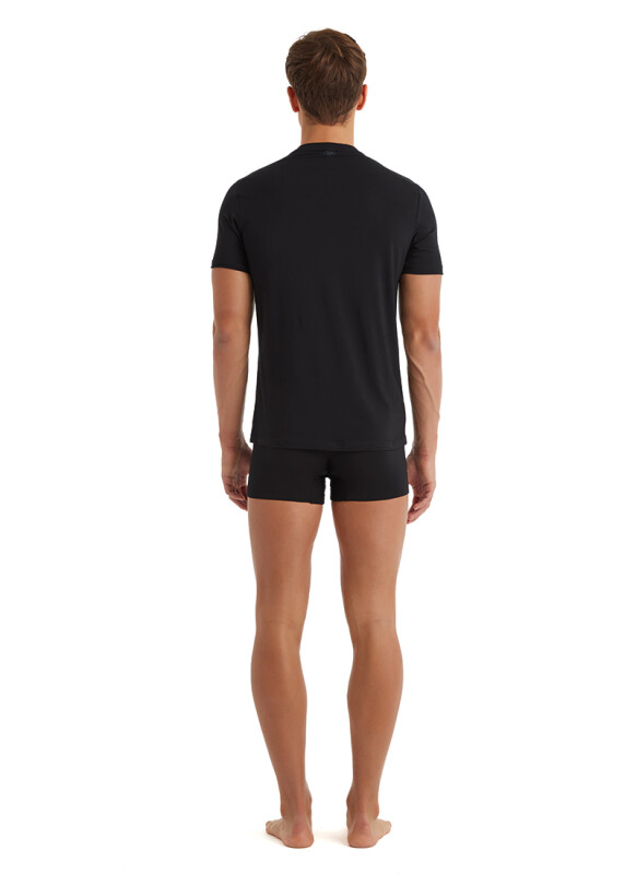 Erkek Fanila V Yaka Tender Cotton 9239 - Siyah - 5