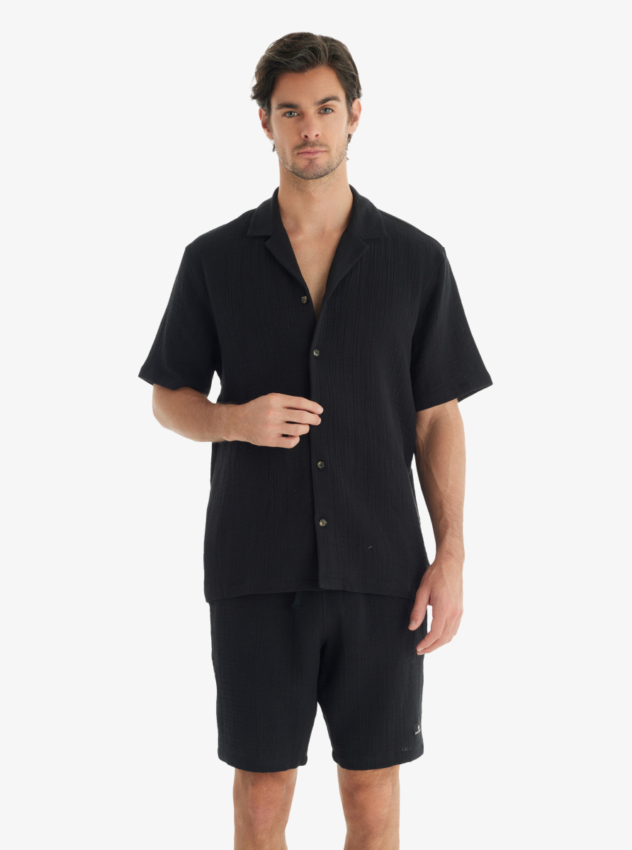 Erkek Gömlek 10767 - Siyah - 1