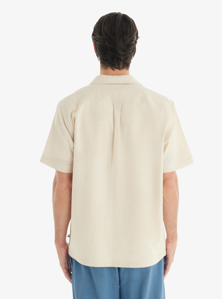 Erkek Gömlek 40738 - Krem - Blackspade (1)