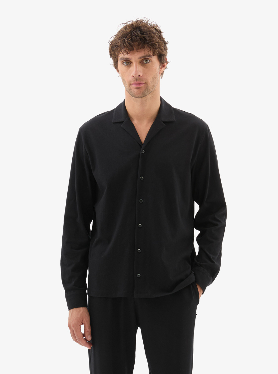 Erkek Gömlek 40812 - Siyah - 1