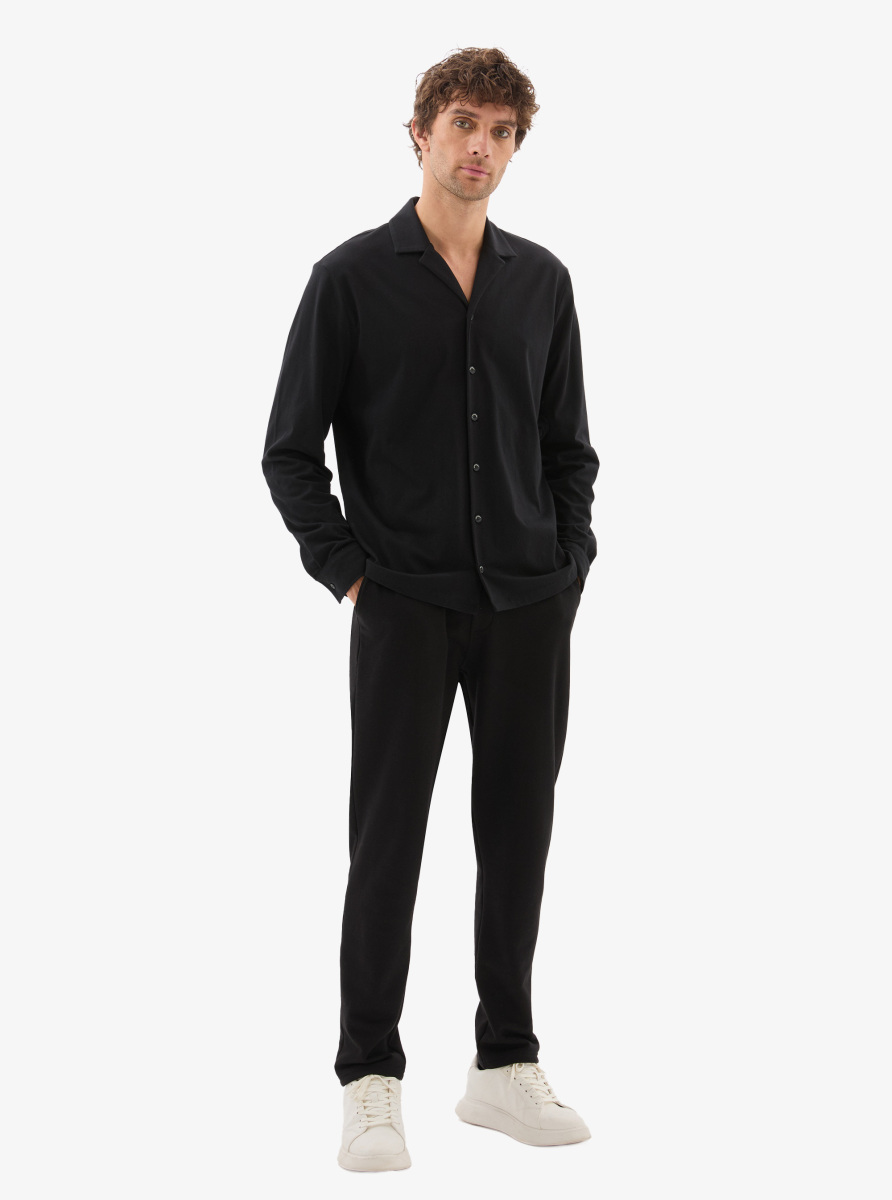 Erkek Gömlek 40812 - Siyah - 5