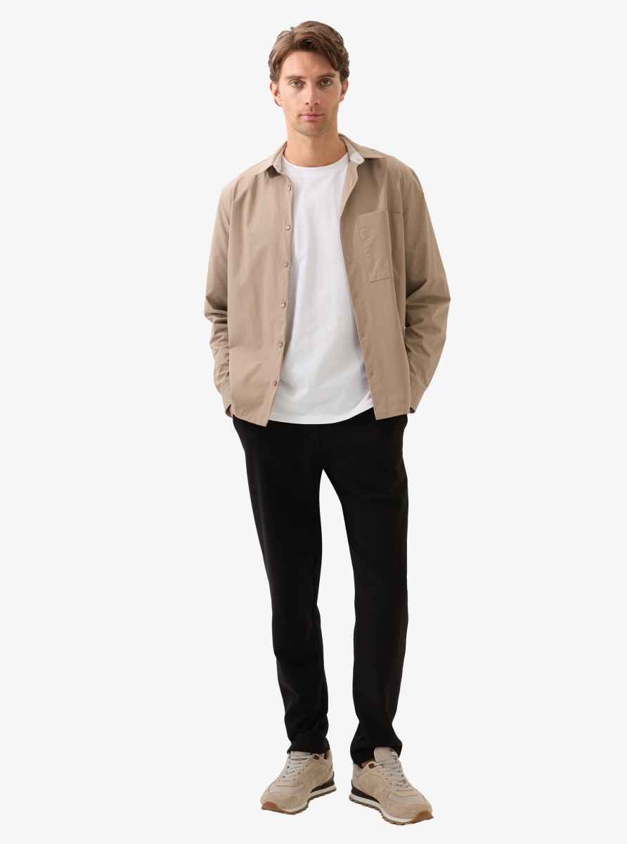 Erkek Gömlek 40842 - Kahverengi - 5