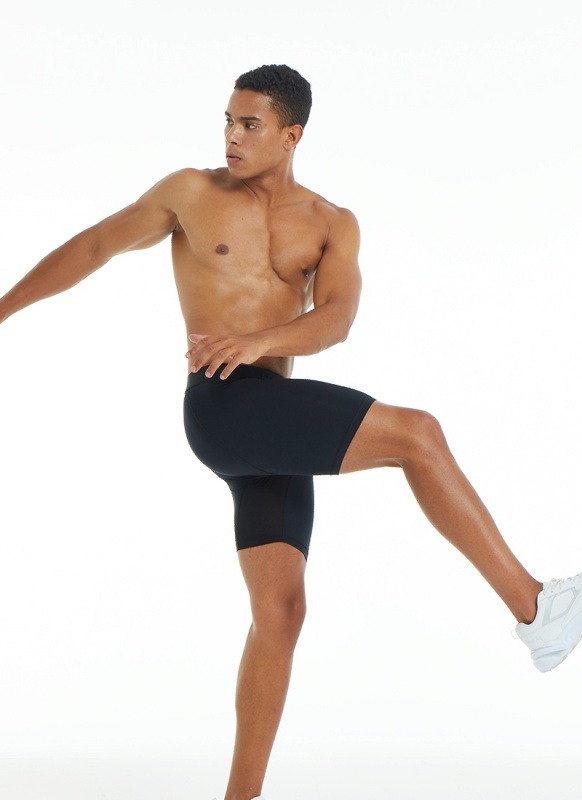 Erkek Kısa Tayt 70331 - Siyah - 3