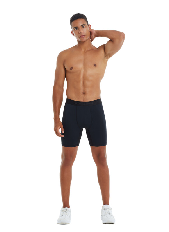 Erkek Kısa Tayt 70331 - Siyah - 4