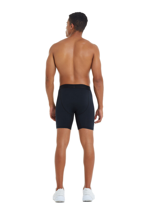 Erkek Kısa Tayt 70331 - Siyah - 5