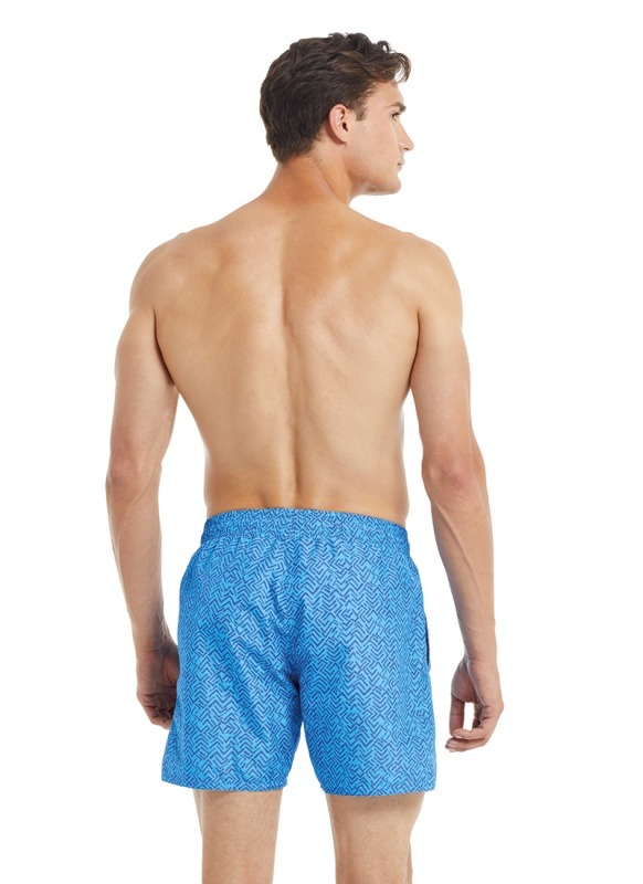 Erkek Mayo 10042 - Mavi Desenli - 5