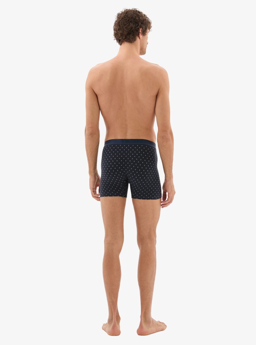 Erkek Pamuk Elastan Boxer 40860 - Desenli - 5