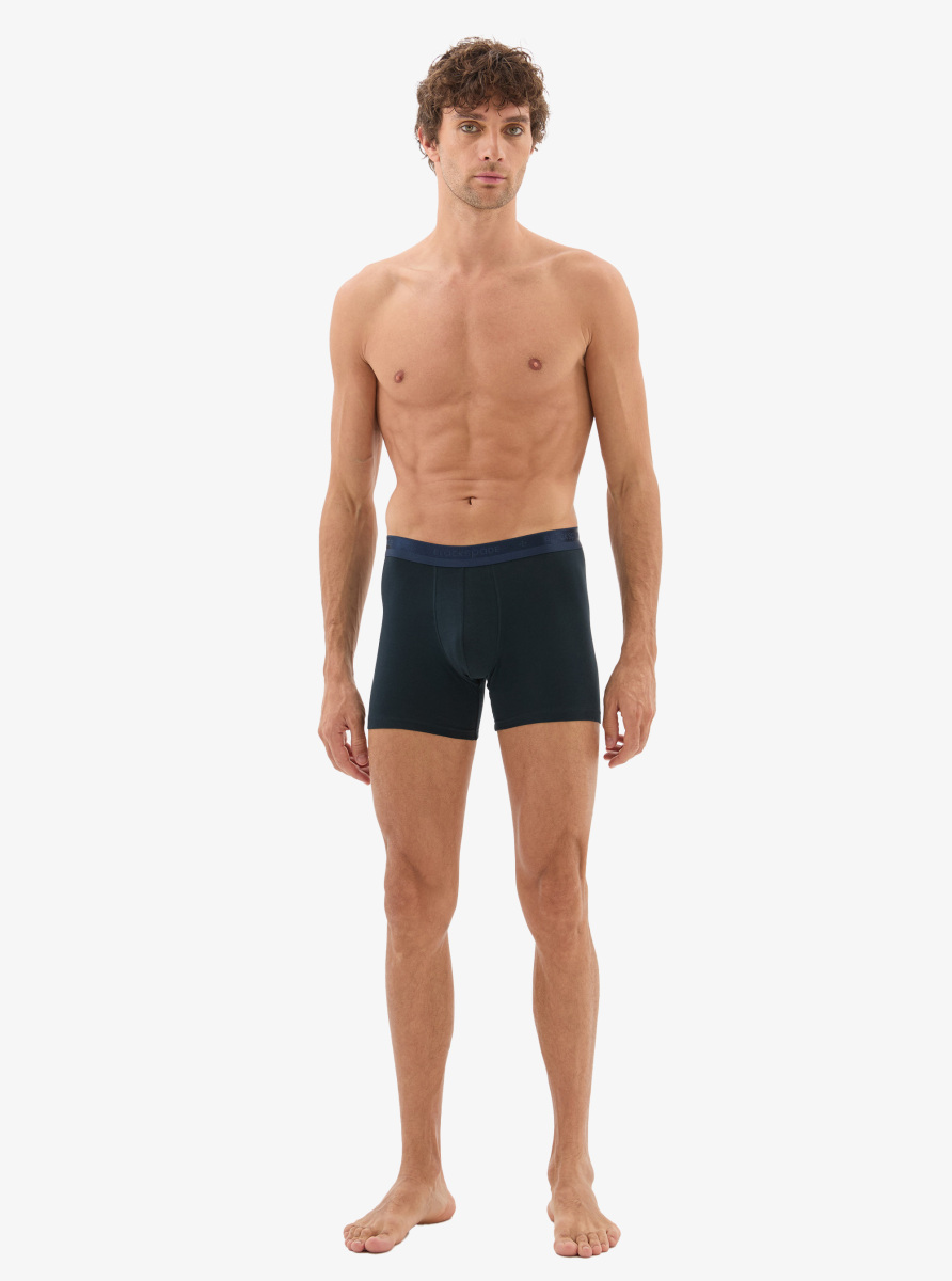 Erkek Pamuk Elastan Boxer 40861 - Lacivert - 3