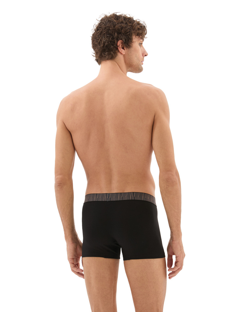 Erkek Pamuk Elastan Boxer 40866 - Siyah - Blackspade (1)