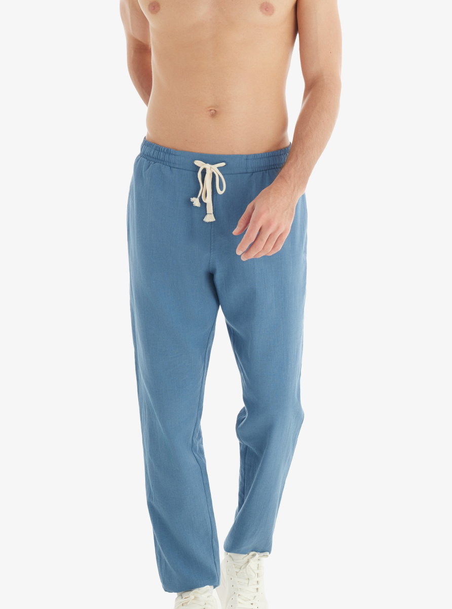 Erkek Pantolon 40740 - Mavi - 4