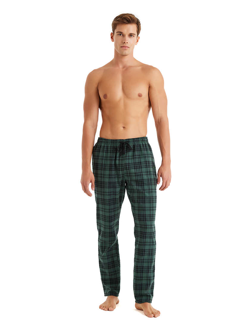 Erkek Pijama Altı 40588 - Yeşil - 6